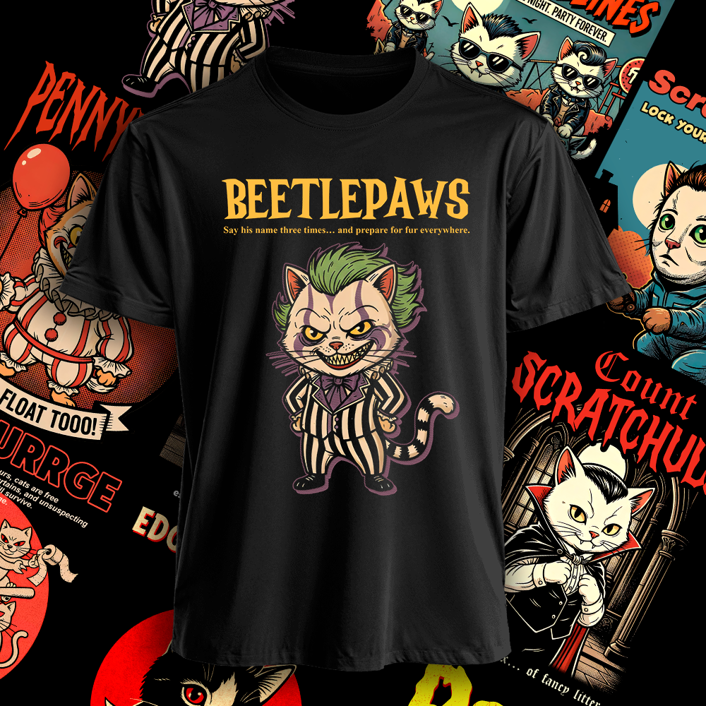 Polera Beetlepaws Hombre