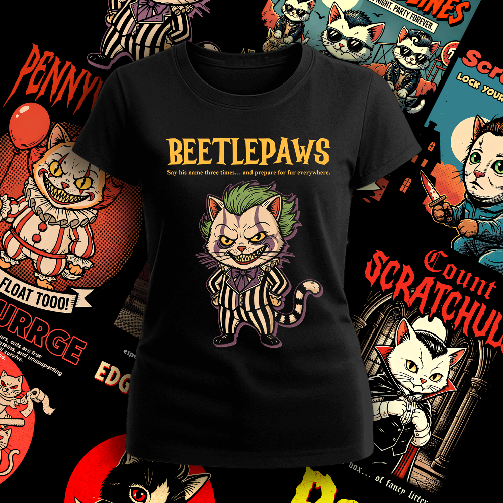 Polera Beetlepaws Mujer