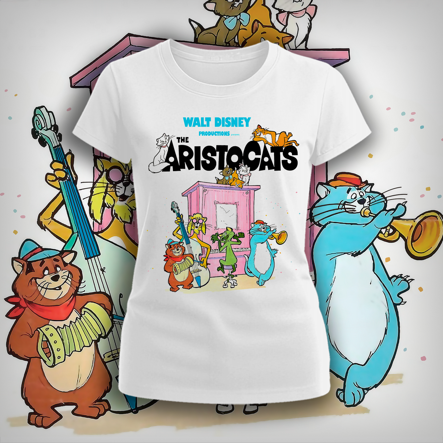 Polera Aristogatos Mujer