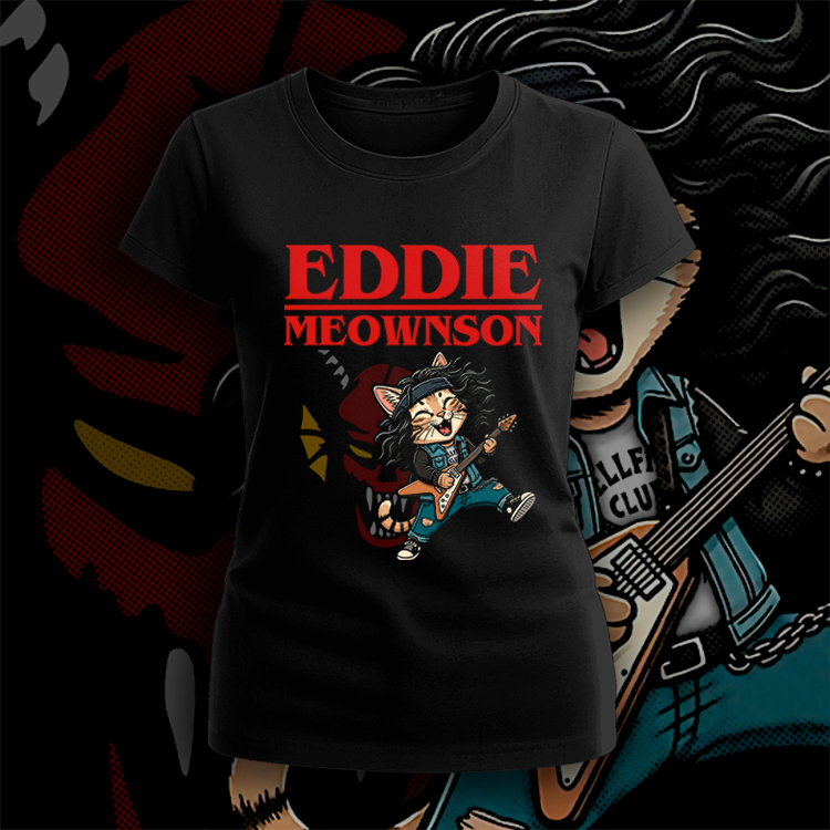 Polera Eddie Meownson Mujer