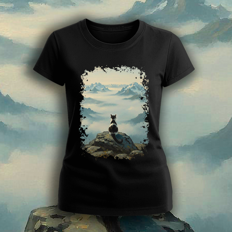 Polera El Michi Sobre Mar de Nubes Mujer