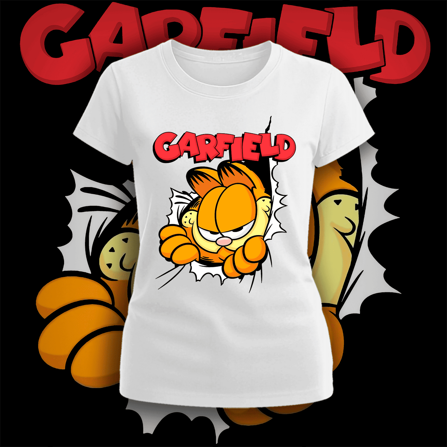 Polera Garfield Mujer