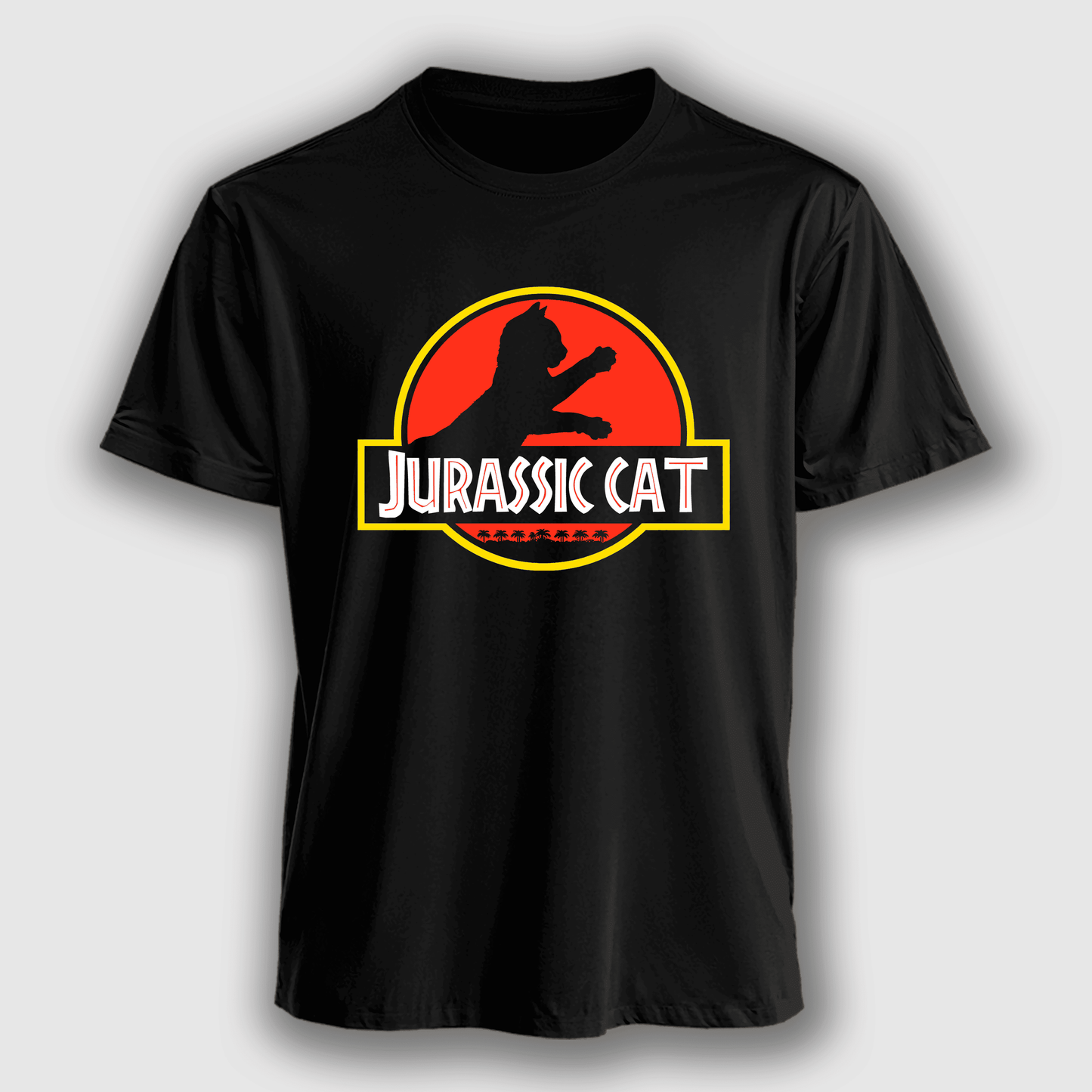 Polera Jurassic Cat Unisex