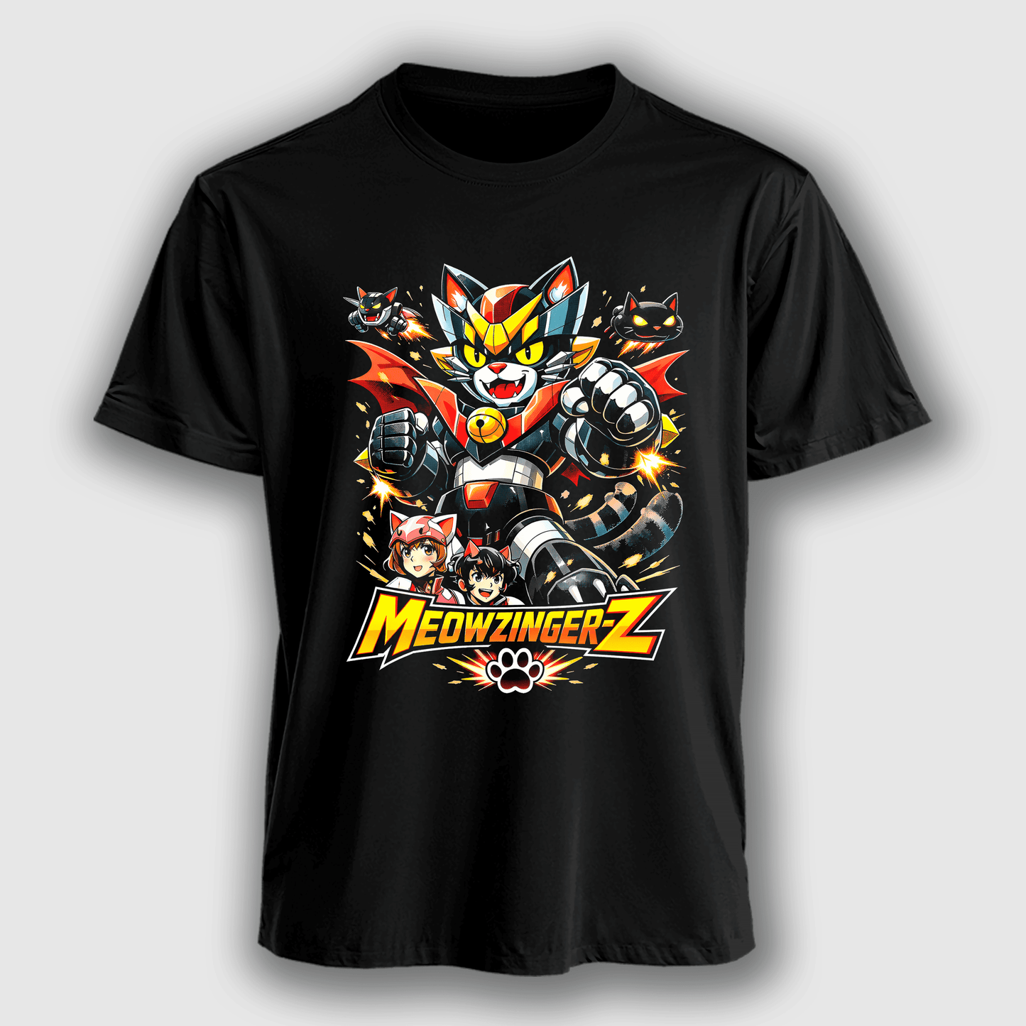 Polera Meowzinger-Z Unisex