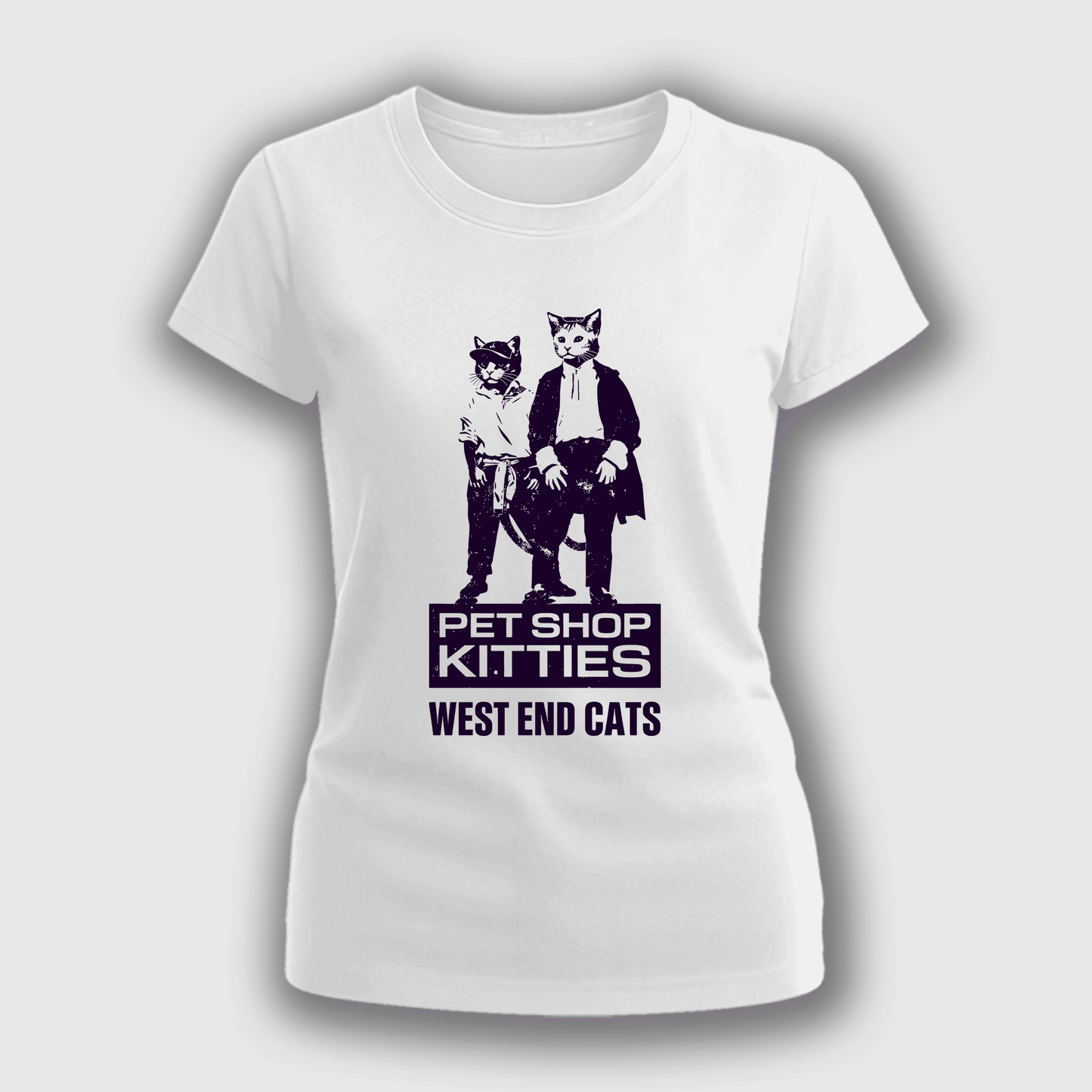 Polera Pet Shop Kitties Mujer