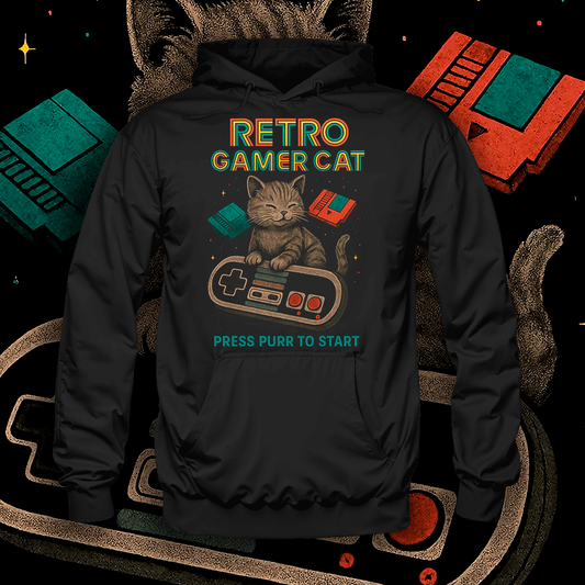 Polerón Retro Gamer Cat