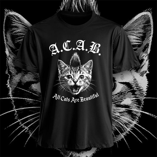 Polera All Cats Are Beautiful Hombre