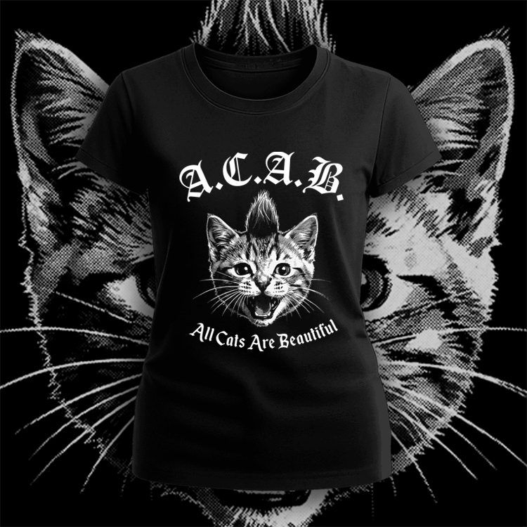 Polera All Cats Are Beautiful Mujer