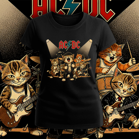 Polera AC/DC Mujer