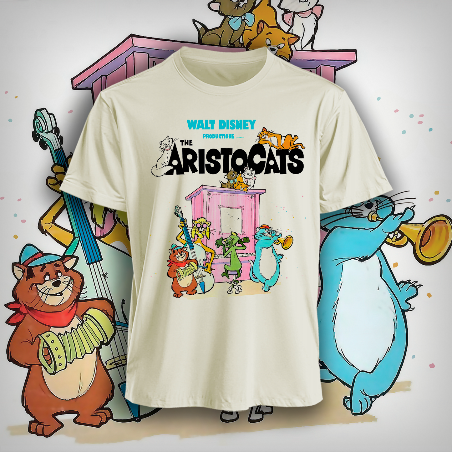 Polera Aristogatos Hombre