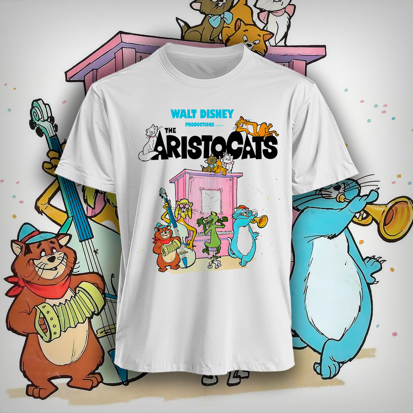Polera Aristogatos Hombre