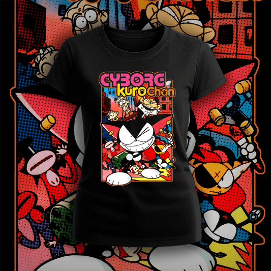 Polera Cyborg Kurochan Mujer