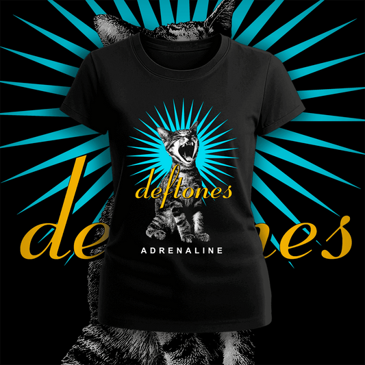 Polera Deftones Adrenaline Mujer