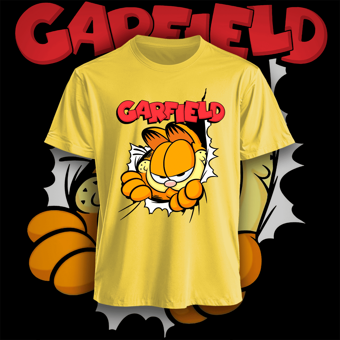 Polera Garfield Hombre