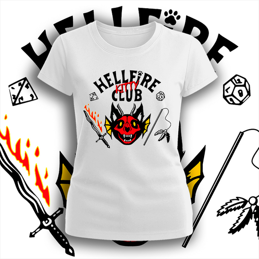 Polera Hellfire Kitty Club Mujer