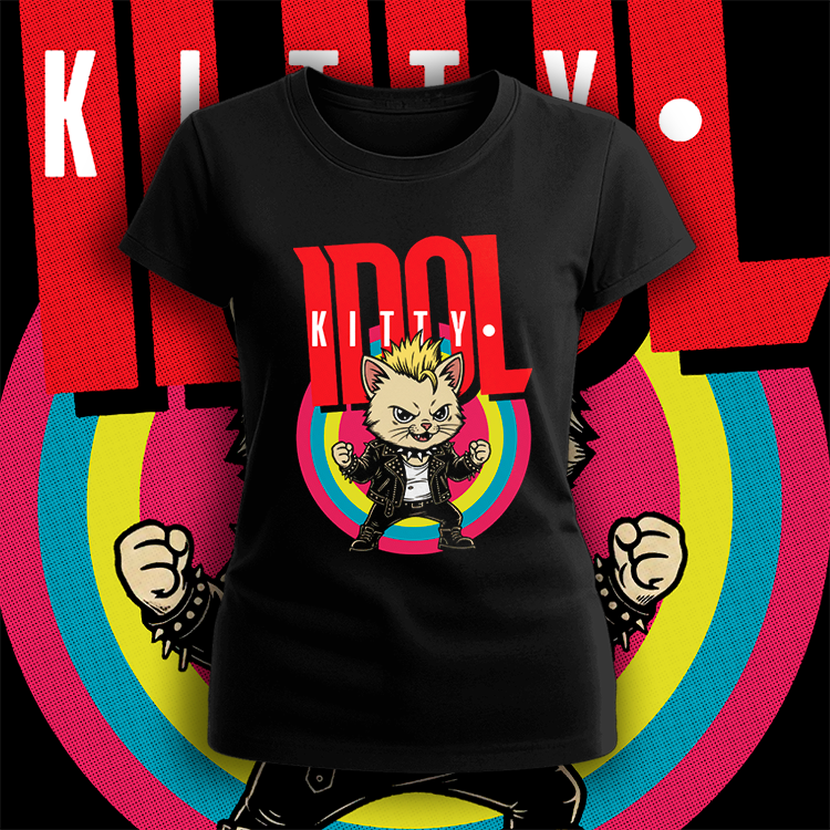 Polera Kitty Idol Mujer