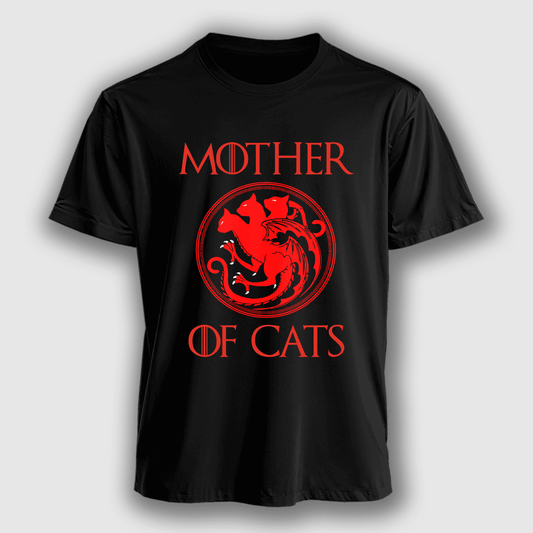 Polera Mother Of Cats Unisex