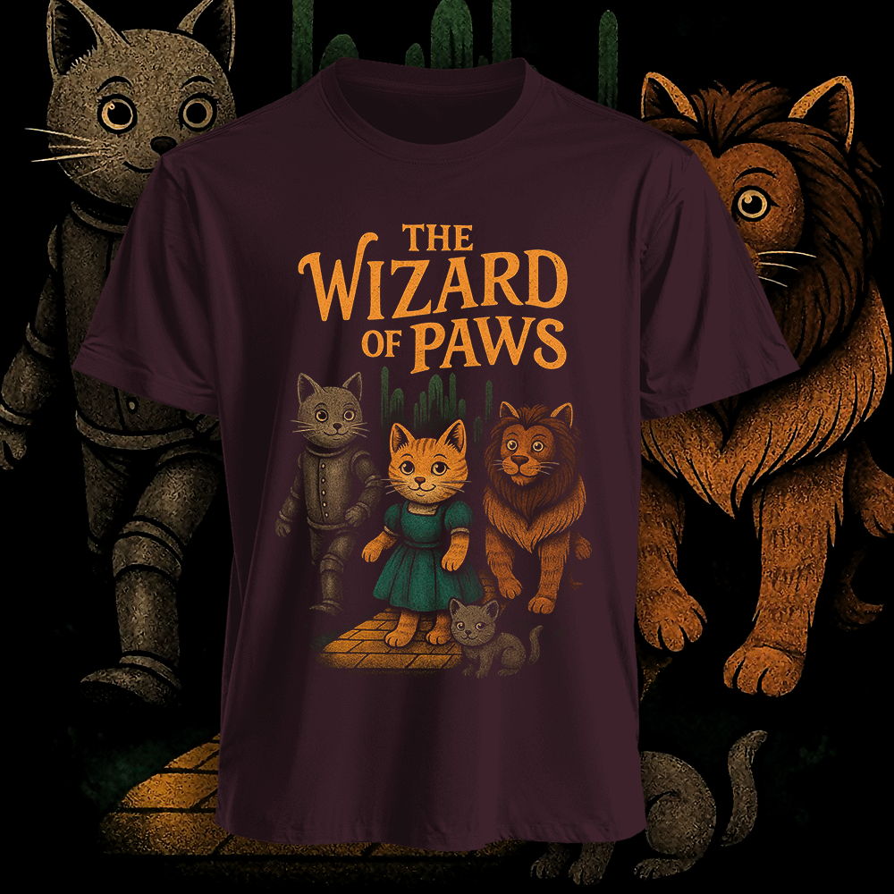 Polera The Wizard Of Paws Hombre