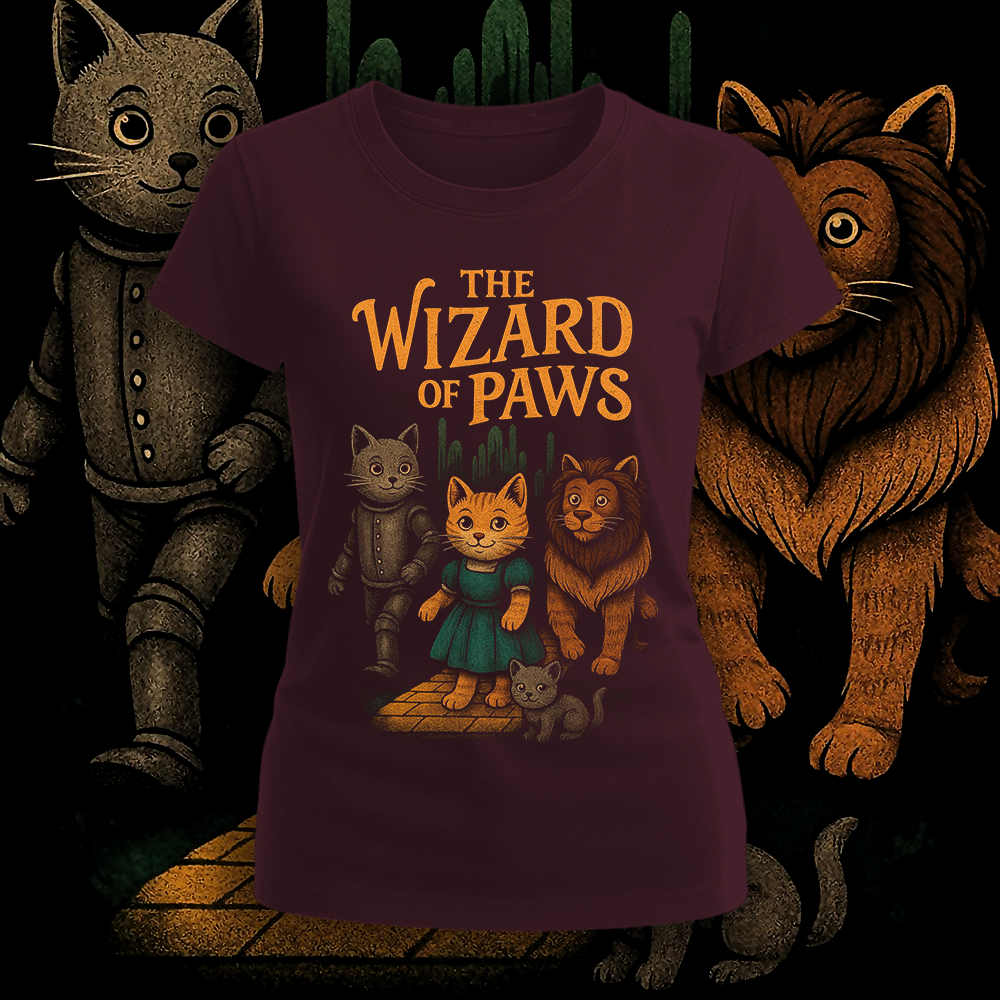 Polera The Wizard Of Paws Mujer