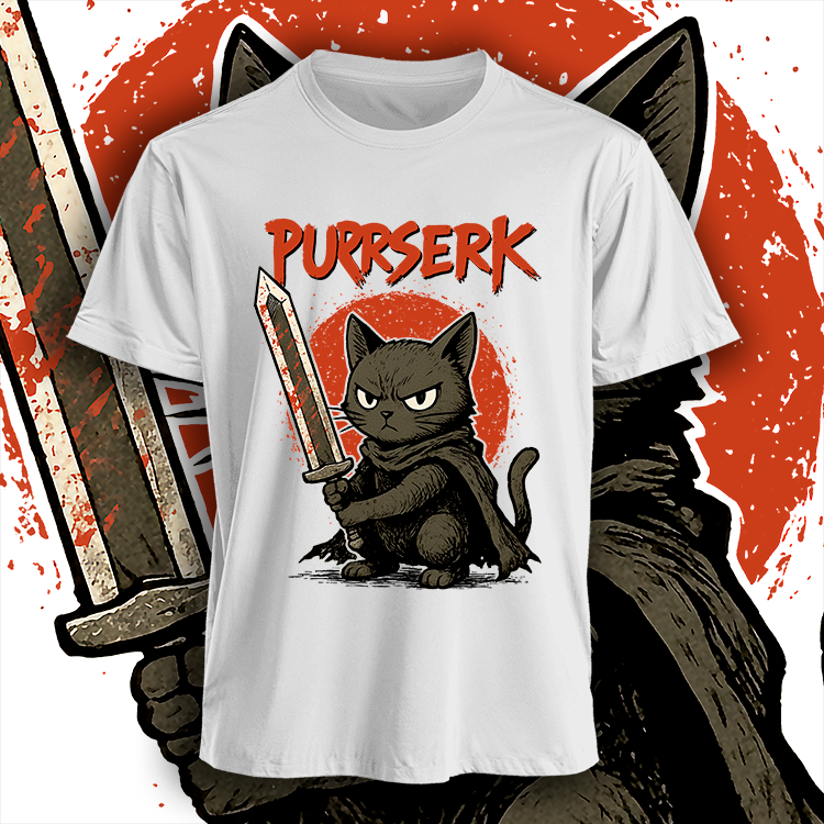 Polera Purrserk Hombre