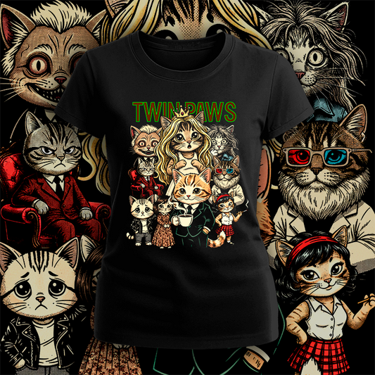 Polera Twin Paws Mujer